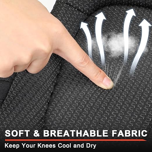 HOLULO Knee pads for men and women, construction knee pads for work, featuring upgraded adjustable extension straps and non-slip, durable, and comfortable foam gel knee pads. ﻿